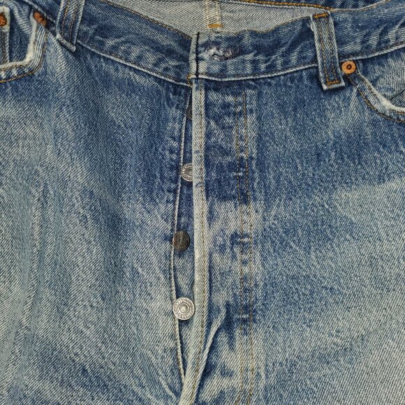 👖Vintage Levi's 501 Jeans Lot of 3 | W40 L30 | Button Fly Denim Bundle - Picture 11 of 13